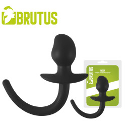 Brutus Plug Queue de chien Woof 8 x 5 cm - Queue 20cm